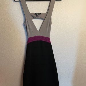 BEBE Newl Black/Purple/Grey Darling Very Fitting